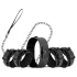 Bedroom Fantasies - set bondage completo - 4 pezzi - nero
