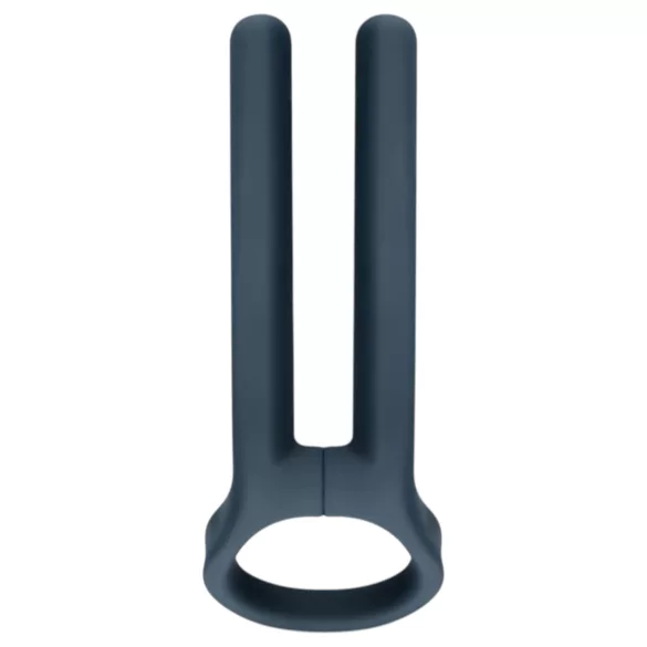 Boners - anello fallico vibrante ricaricabile e stimolatore testicoli - blu