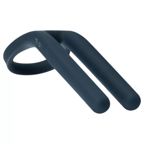 Boners - anello fallico vibrante ricaricabile e stimolatore testicoli - blu