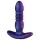 Hueman Supernova - vibratore anale con spinta - silicone viola