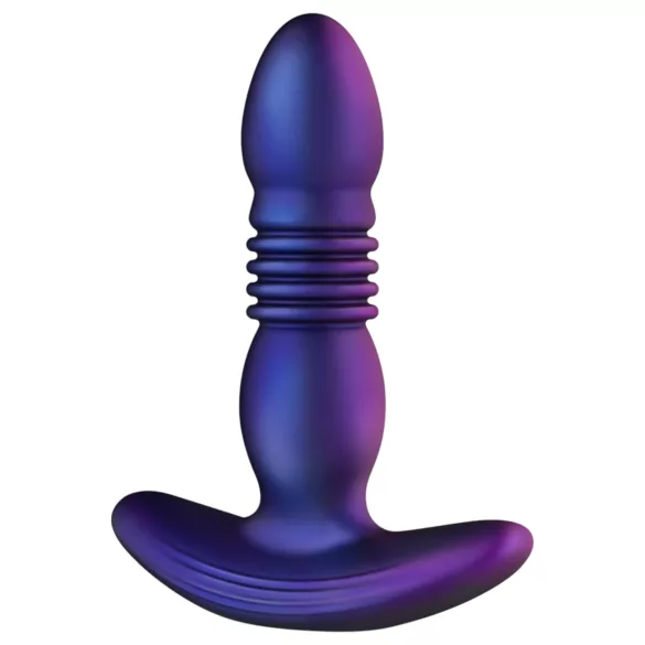 Hueman Supernova - vibratore anale con spinta - silicone viola