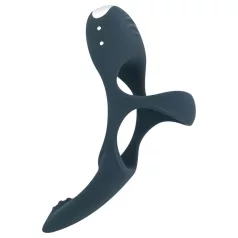   Boners - anello fallico con stimolatore clitorideo - silicone