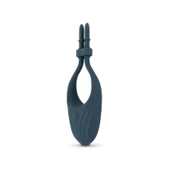 Boners - anello fallico vibrante regolabile - silicone blu