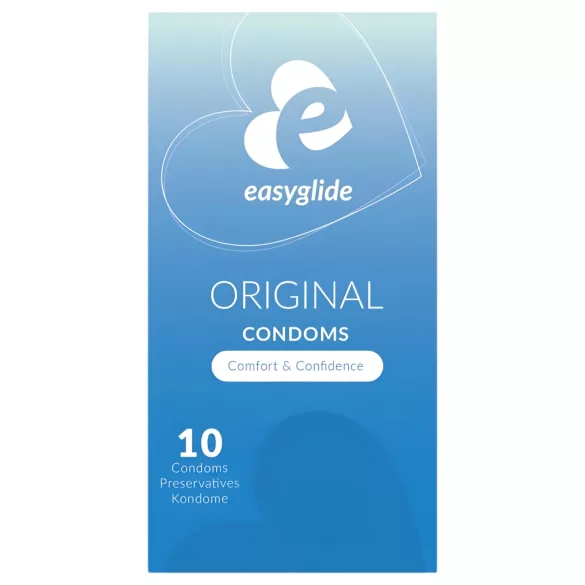 EasyGlide - Preservativi classici - Lattice naturale - Confezione 10 pezzi