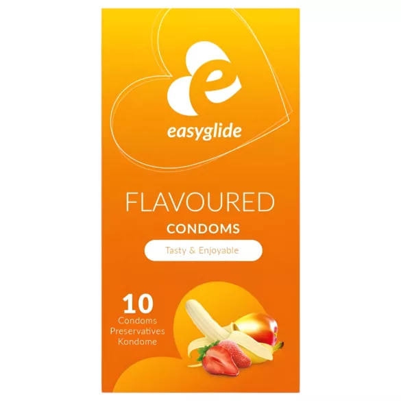 EasyGlide - preservativi aromatizzati frutta - 10 pezzi