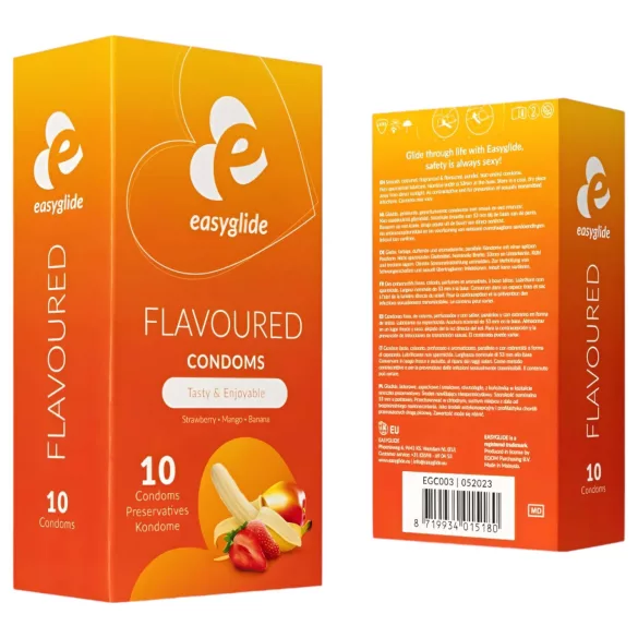 EasyGlide - preservativi aromatizzati frutta - 10 pezzi
