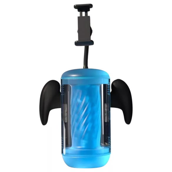 BLOWCAST Wingman Lite - masturbatore automatico uomo - blu
