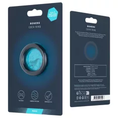 Boners Ergo - anello fallico in silicone (blu)