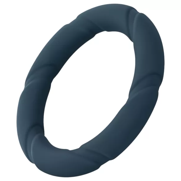 Boners Ergo - anello fallico in silicone (blu)