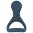 Boners - anello fallico in silicone (grigio)
