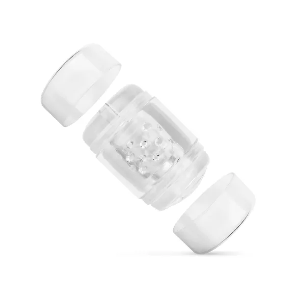 FPPR. - masturbatore doppia entrata - vagina e ano - trasparente