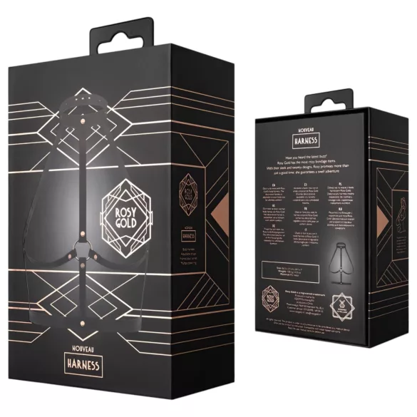 Rosy Gold - mini massaggiatore corpo - nero rosé