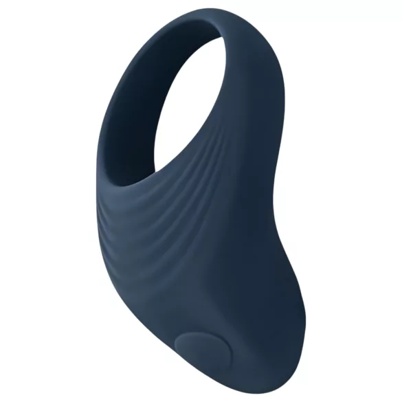 Boners - anello vibrante ricaricabile per pene - silicone grigio
