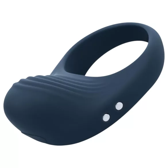 Boners - anello vibrante ricaricabile per pene - silicone grigio