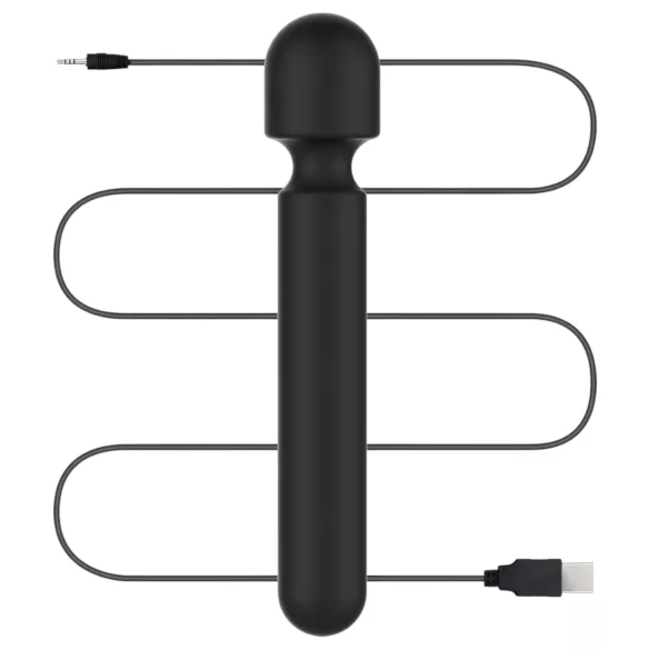 BLAQ - vibratore massaggiatore digitale grande - nero