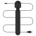 BLAQ - grande vibratore massaggiatore digitale (nero)