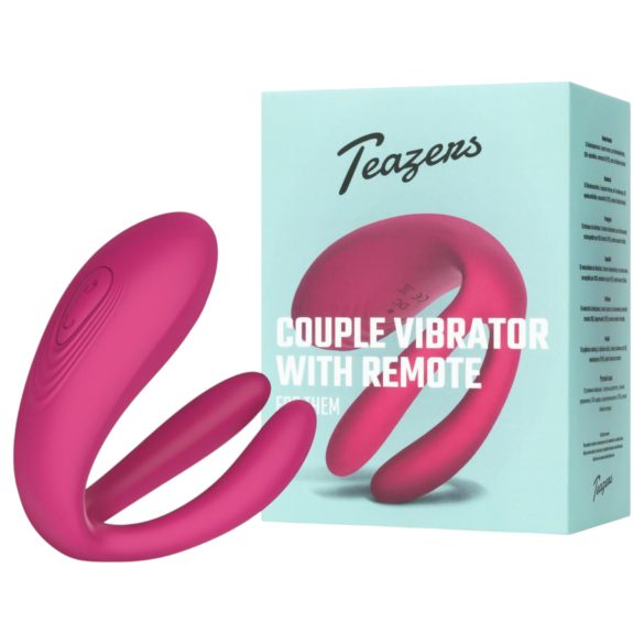 Teazers - Vibratore da Coppia a 3 Motori (rosa)