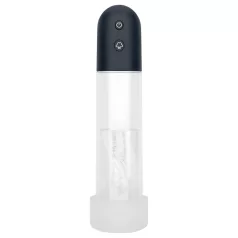   Boners - masturbatore con pompa automatica per pene (trasparente-nero)