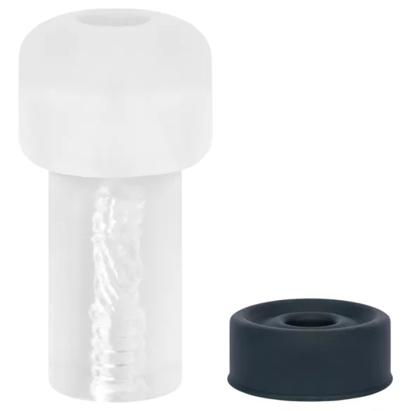 Boners - masturbatore con pompa automatica per pene (trasparente-nero)