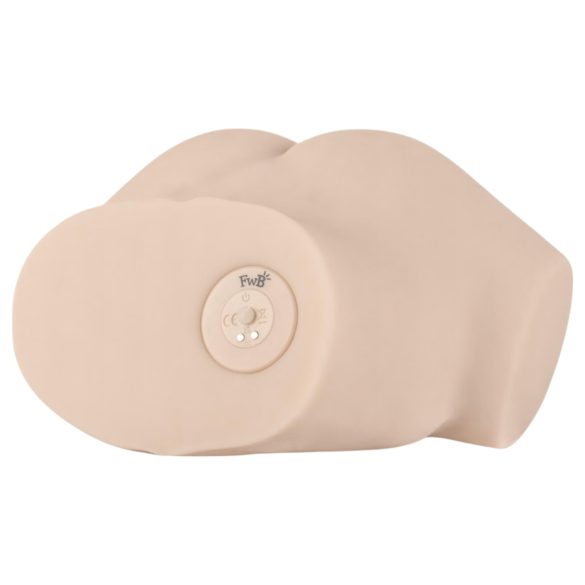 FWB - masturbatore realistico vibrante a torso - colore naturale