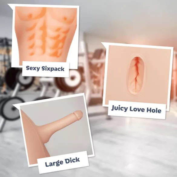 AirDoll David Blowme - bambola gonfiabile uomo - pelle naturale