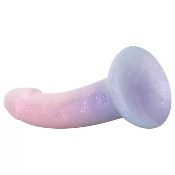 EasyToys Mermaid - dildo glitterato - 15cm - rosa