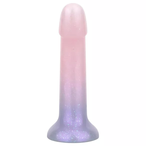 EasyToys Mermaid - dildo glitterato - 19 cm - rosa