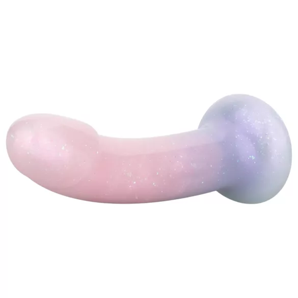 EasyToys Mermaid - dildo glitterato - 19 cm - rosa