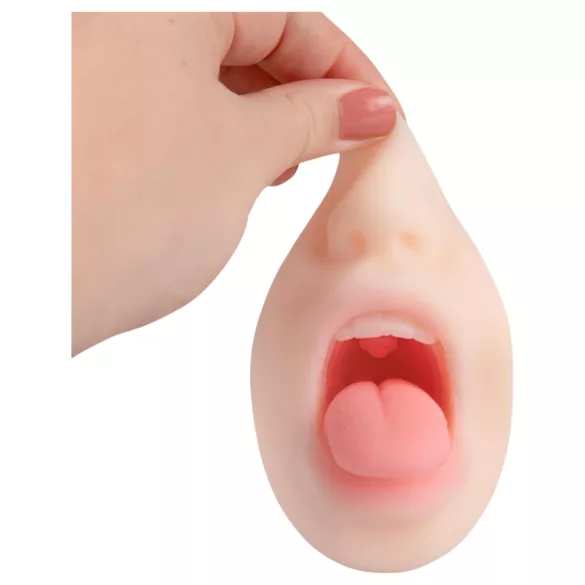 FWB - masturbatore 2in1 bocca e vagina realistico - colore naturale