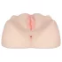 FWB - masturbatore vaginale e anale con vibrazione - silicone color carne