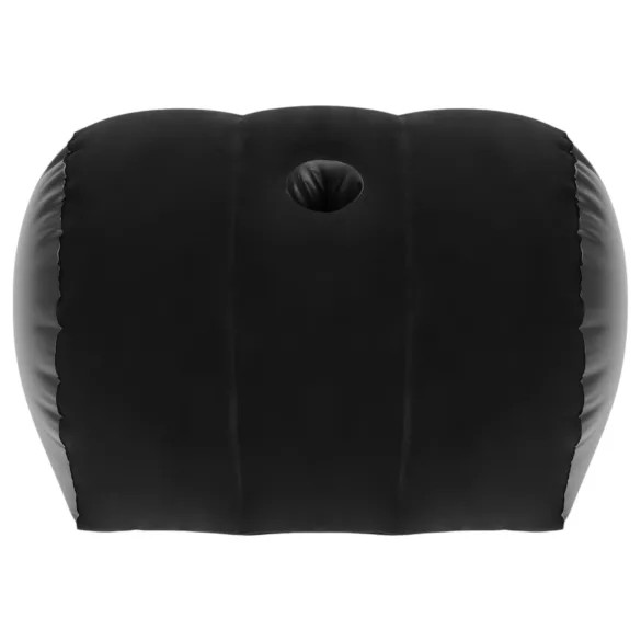 Bedroom Fantasies - cuscino sessuale gonfiabile con supporto per vibratore (nero)