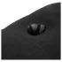 Bedroom Fantasies - cuscino sessuale gonfiabile con supporto per vibratore (nero)