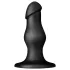 BUTTR FIM-92 - dildo anale con ventosa - nero