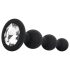 EasyToys - plug anale perlato (nero)