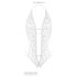 Christine - body aperto (bianco) - L/XL