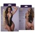 Christine - body rete profondo scollo (nero) - XS-XL