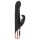 Rosy Gold - Vibratore spintaneo nero con braccio per clitoride