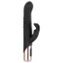 Rosy Gold - vibratore rabbit con braccio clitorideo - nero