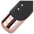 Rosy Gold - Vibratore spintaneo nero con braccio per clitoride
