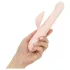 Good Vibes Only Shai - vibratore rabbit con funzione spinta - silicone rosa