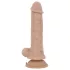 Real Fantasy Hunter - vibratore realistico eiaculante con telecomando (color carne)