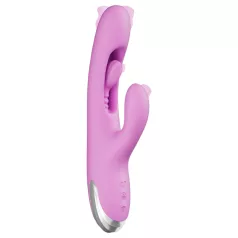   Good Vibes Only - vibratore a leva per clitoride con dito mobile (viola)