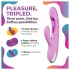 Good Vibes Only - vibratore a leva per clitoride con dito mobile (viola)