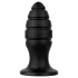 BUTTR Aftershock - plug anale gigante (nero) - 23 cm
