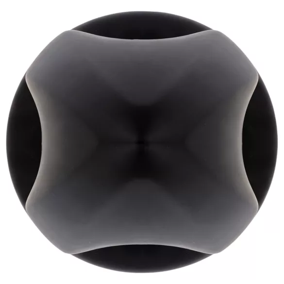 BUTTR Huge Explosive II - plug anale gigante (nero) - 29 cm