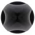 BUTTR Huge Explosive II - plug anale gigante (nero) - 29 cm