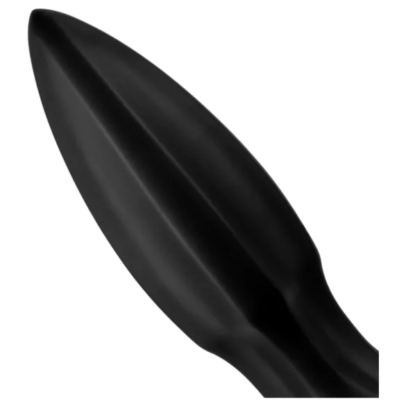 BUTTR Huge Explosive II - plug anale gigante (nero) - 29 cm