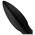 BUTTR Huge Explosive II - plug anale gigante (nero) - 29 cm