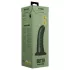 BUTTR Double Ribbed - grande plug anale a coste (nero) - 26 cm