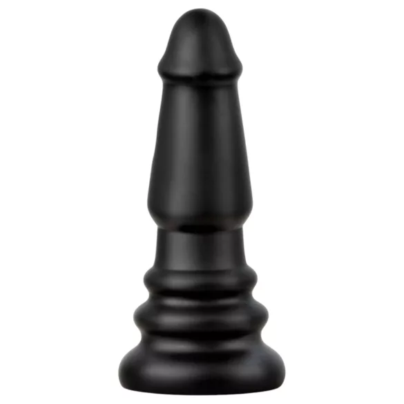 BUTTR Tactical II - plug anale gigante (nero) - 26 cm